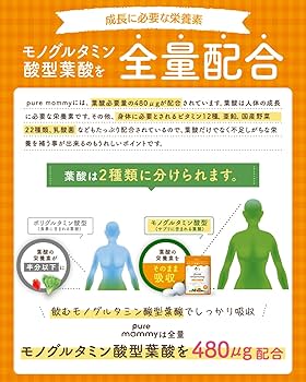 Amazon | 【厚生労働省推奨の葉酸480μg配合】 葉酸 × 妊活
