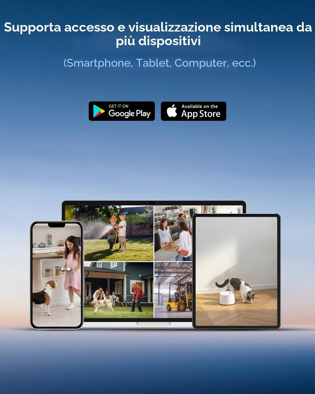 SANNCE 6MP PoE NVR 8 Canali con 1TB HDD, Videoregistratore supporta solo Telecamere SANNCE PoE IP 6MP/5MP/4MP/3MP/2MP HD, non Supporta Telecamere di Terze Parti, Rilevamento di Persone e Veicoli