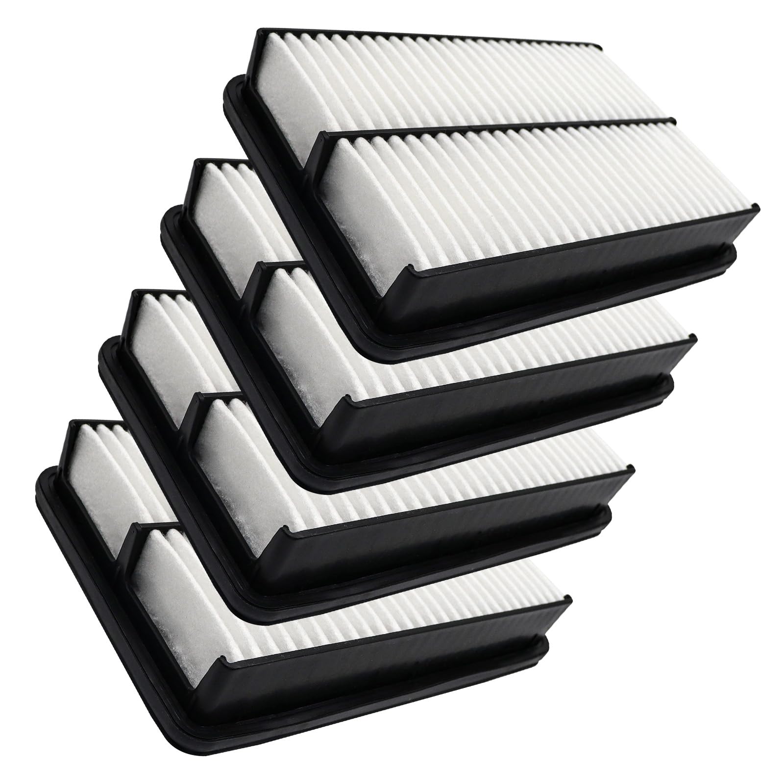 4 Pack Engine Air Filter CA10086 Replacement for 2005-2010 Kia Sportage 2005-2009 Hyundai Tucson