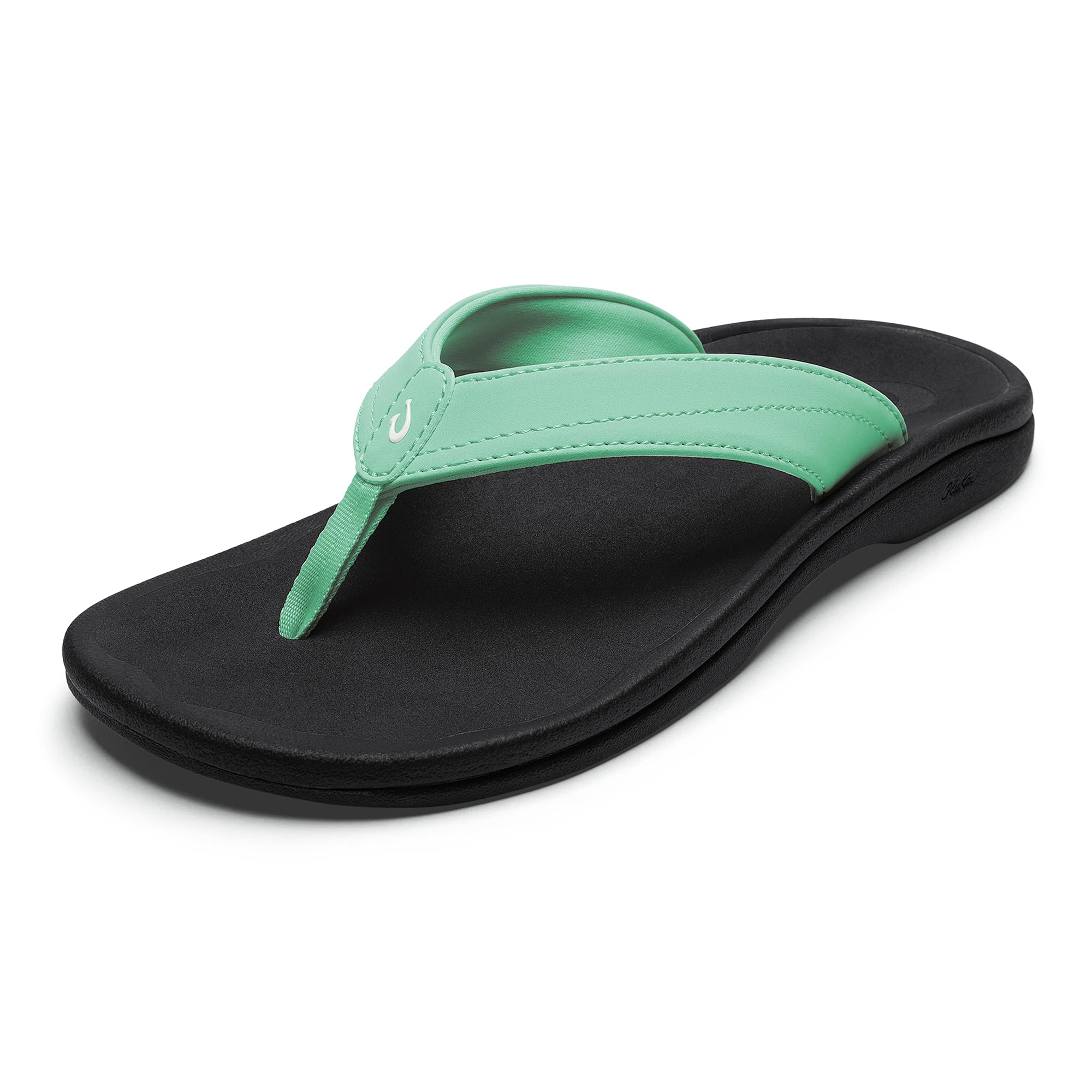 OLUKAI Ohana Women's Beach Sandals, Water Resistant Flip Flops, Arch Support & Comfort Fit, Lightweight & Durable, Enhanced Grip & Traction