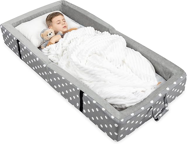 Milliard Portable Toddler Bumper Bed | Folds for Travel