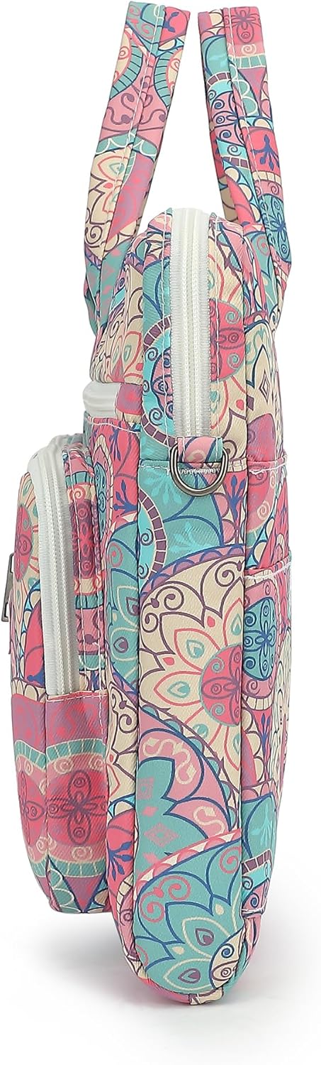 Canvaslove Water Resistant Laptop Sleeve Case Bag for MacBook Pro 16 inch and 15.6 inch and 16 inch laptop(Bandanna Muti-Pockets)