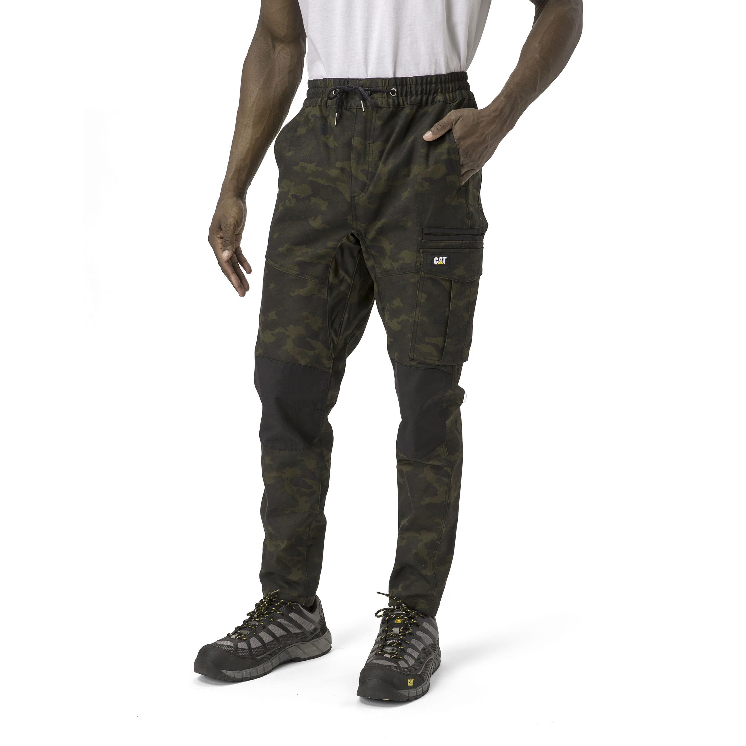 Caterpillar Workwear C1810032 Dynamic Trousers Night Camo Waist: 38&qu