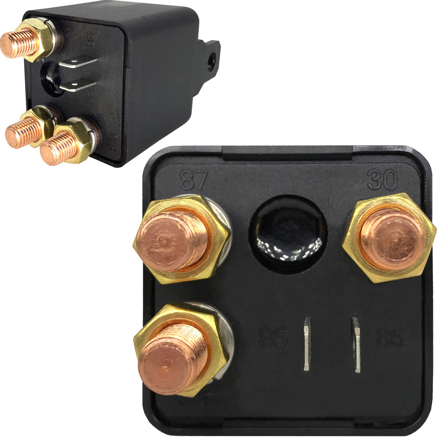 Buy IRHAPSODY 12V DC 250 Amp Continuous Duty Relay, SPDT 5pin Heavy