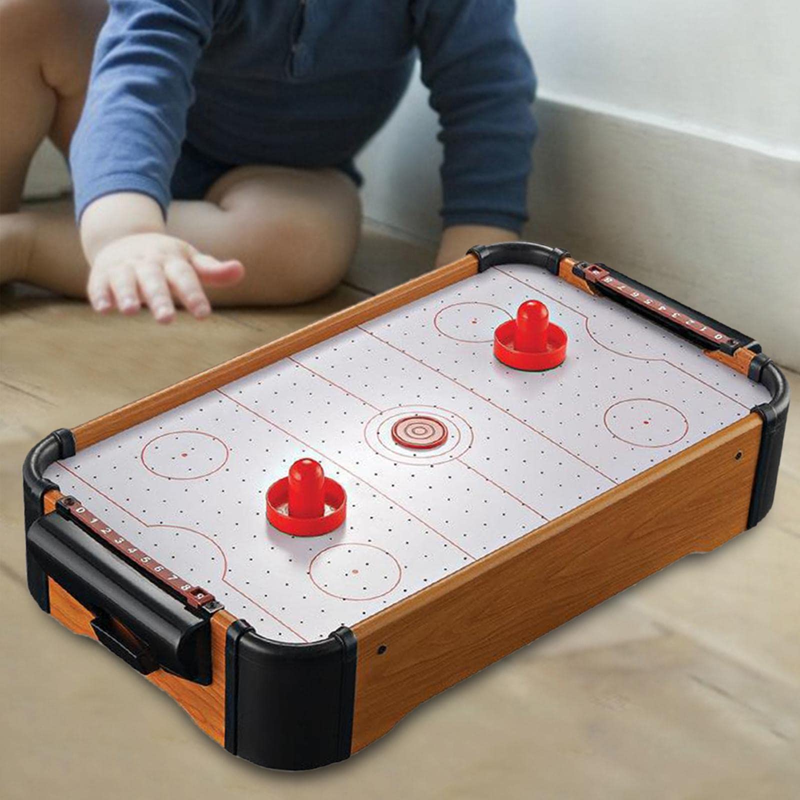 Jeu de Hockey sur Air de Table, Portable, Léger, Fonctionnant sur Piles