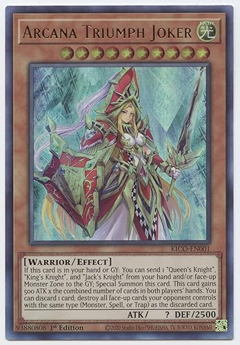 Arcana Triumph Joker - KICO-EN001 - Ultra Rare - 1ª edición