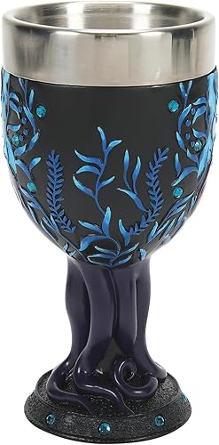 Miniatura 2 de Enesco Disney Showcase The Little Mermaid Ariel y Úrsula - Cáliz decorativo, 7.09 pulgadas, multicolor