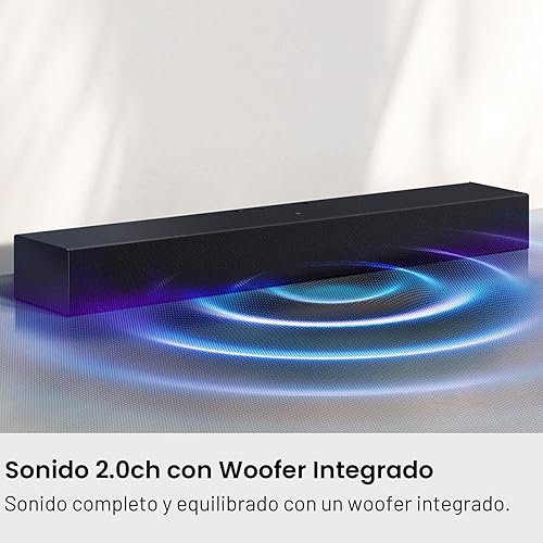 Miniatura 3 de Barra de sonido Samsung Serie B HW B400F 2.0 canales con subwoofer incorporado (Modelo 2025) Un control remoto, expansión de sonido envolvente, modo