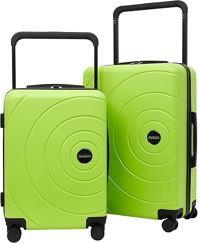 Travelers Club Juego de equipaje Odyssey de 2 piezas o 20", Verde lima, Juego de equipaje Odyssey de 2 piezas o 20"