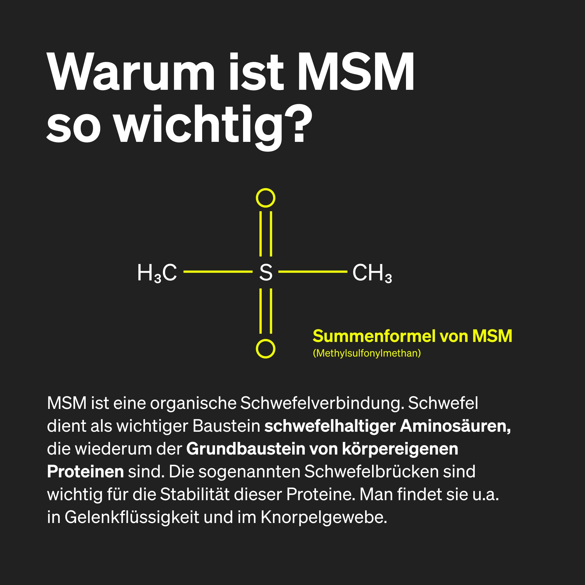 natural elements MSM 2000mg + natürliches Vitamin C – 365 Tabletten statt Kapseln – Methylsulfonylmethan – hochdosiert, vegan – in Deutschland laborgeprüft