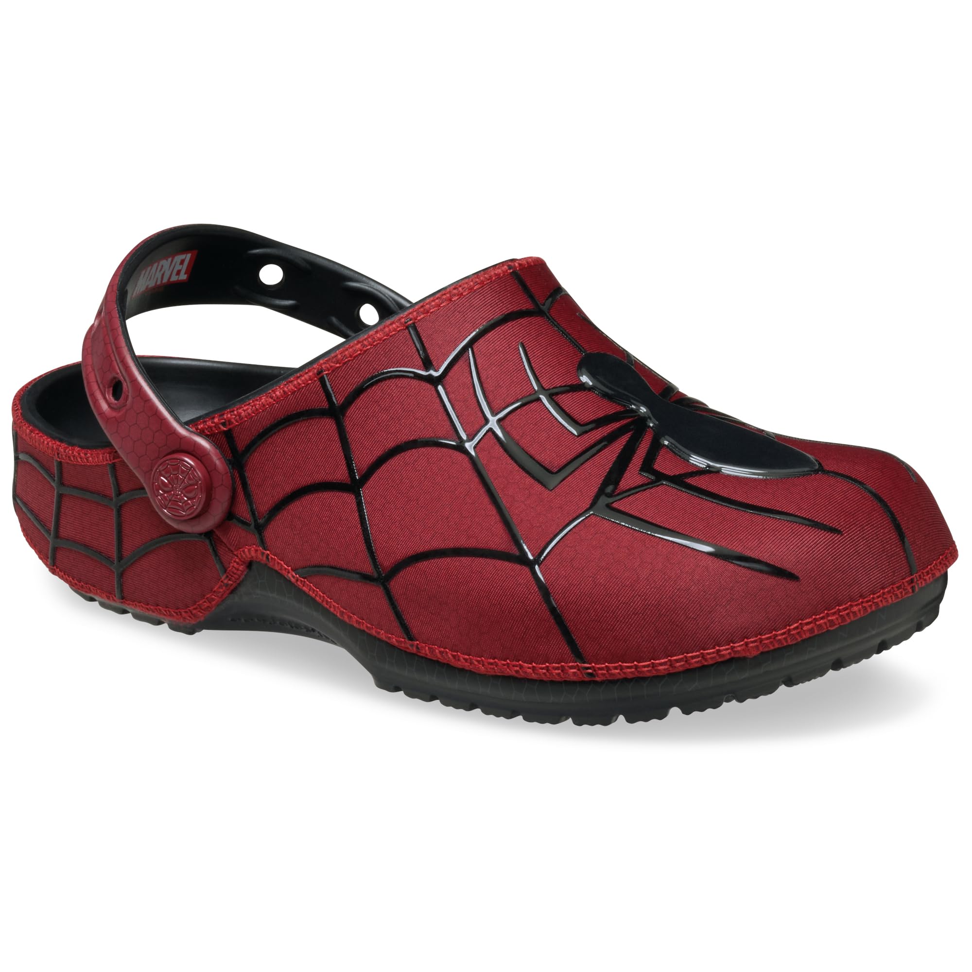 Crocs Sabots de super-héros Marvel unisexes pour adultes, Spiderman, Black Panther et Captain America