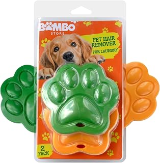 Pet Hair Remover for Laundry - Reusable Lint & Hair Catcher for Dog & Cat Fur, Eco-Friendly, Non-Toxic, for Washers & Dryers - Removes Fur, Lint, and Dander from Clothes & Bedding (2 Pack)