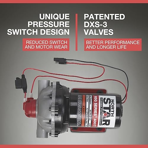 Miniatura 3 de NorthStar Bomba de diafragma pulverizadora a pedido de 12 V serie NSQ - 4 GPM