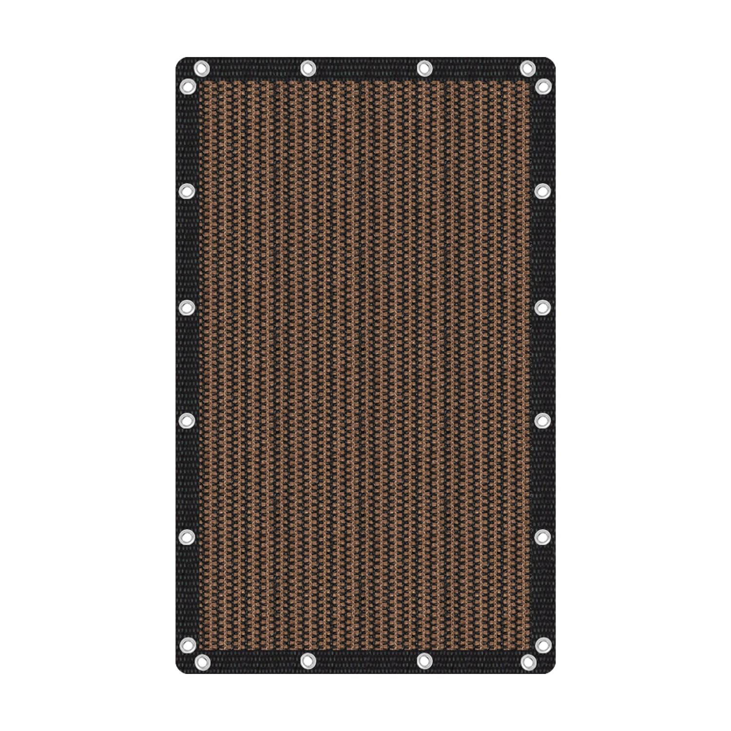 VICLLAX Shade Fabric Sun Shade Cloth Privacy Screen with Grommets for Patio Garden Pergola Cover Canopy, Customized Available