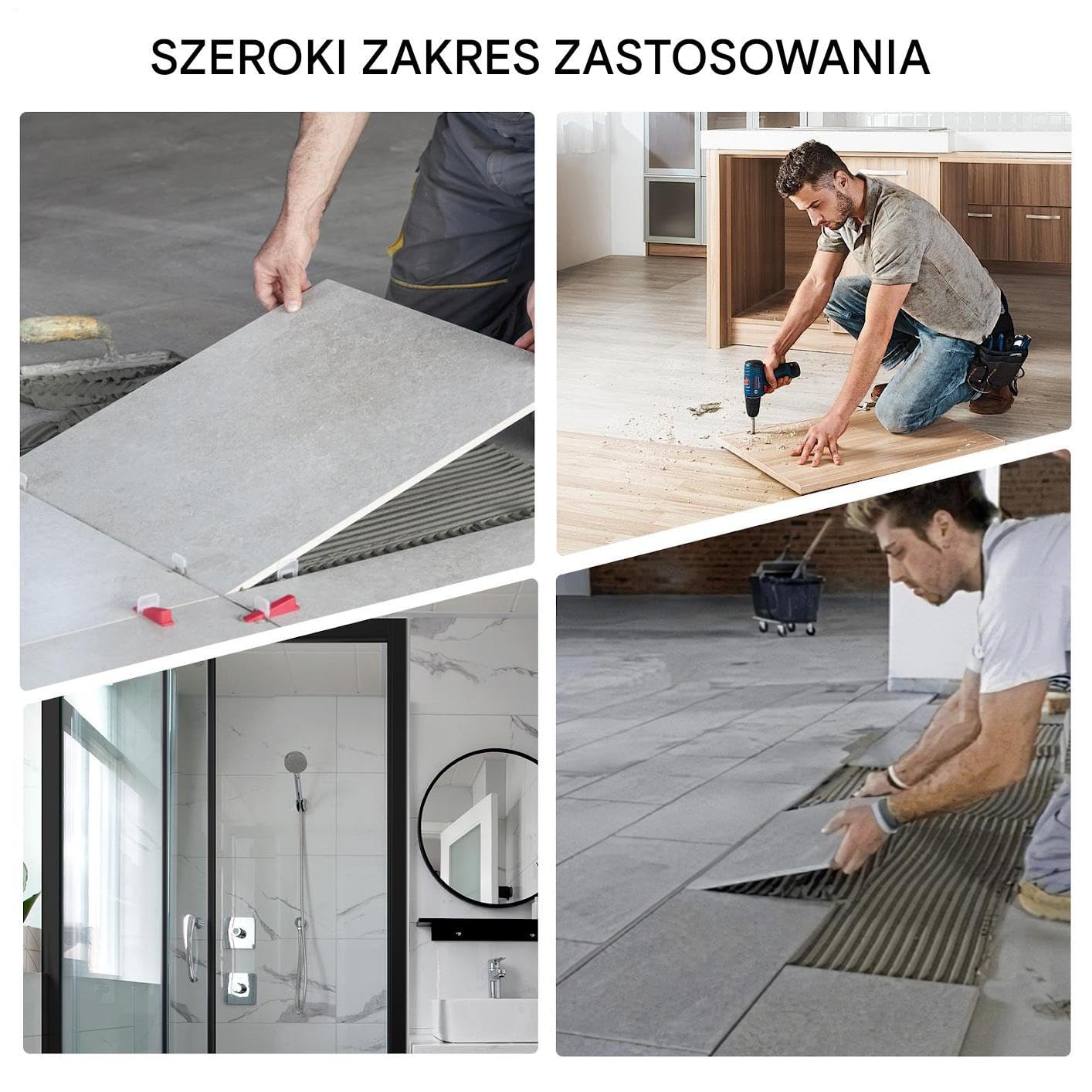 Ustawiacz Fug Do Kamienia Próżniowy Zestaw Do Montażu Płyt Z Miseczką