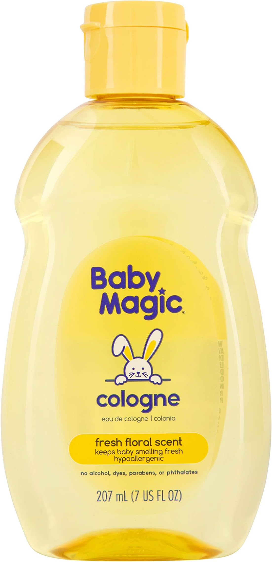 Baby Magic Cologne Hypoallergenic & Alcohol-Free Free of Parabens, Phthalates, Sulfates and Dyes Fresh Floral Scent 7 Fl Oz
