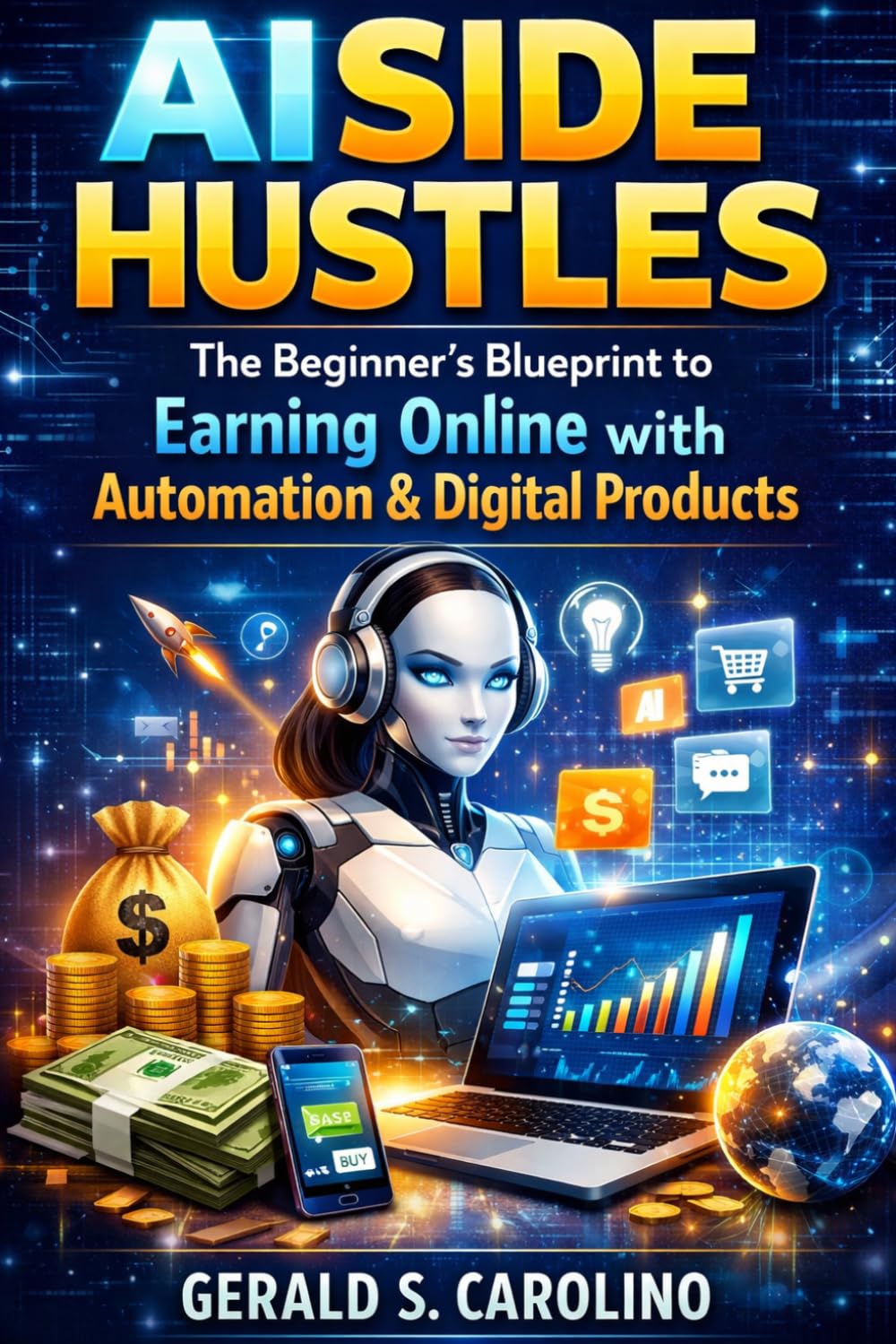 AI Side Hustles: The Beginner's Blueprint to Earning Online with Automation & Digital Products