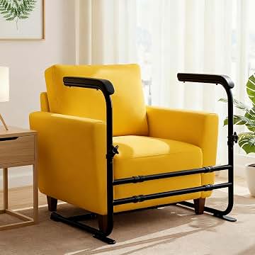 Adjustable Stand Assist for Couch, Chair Assist for Elderly, Chair Lift Assist Devices for Seniors, Safety Stand up Rail,Black