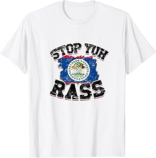 Stop yuh rass - Belize Caribbean Divemaster and T-Shirt
