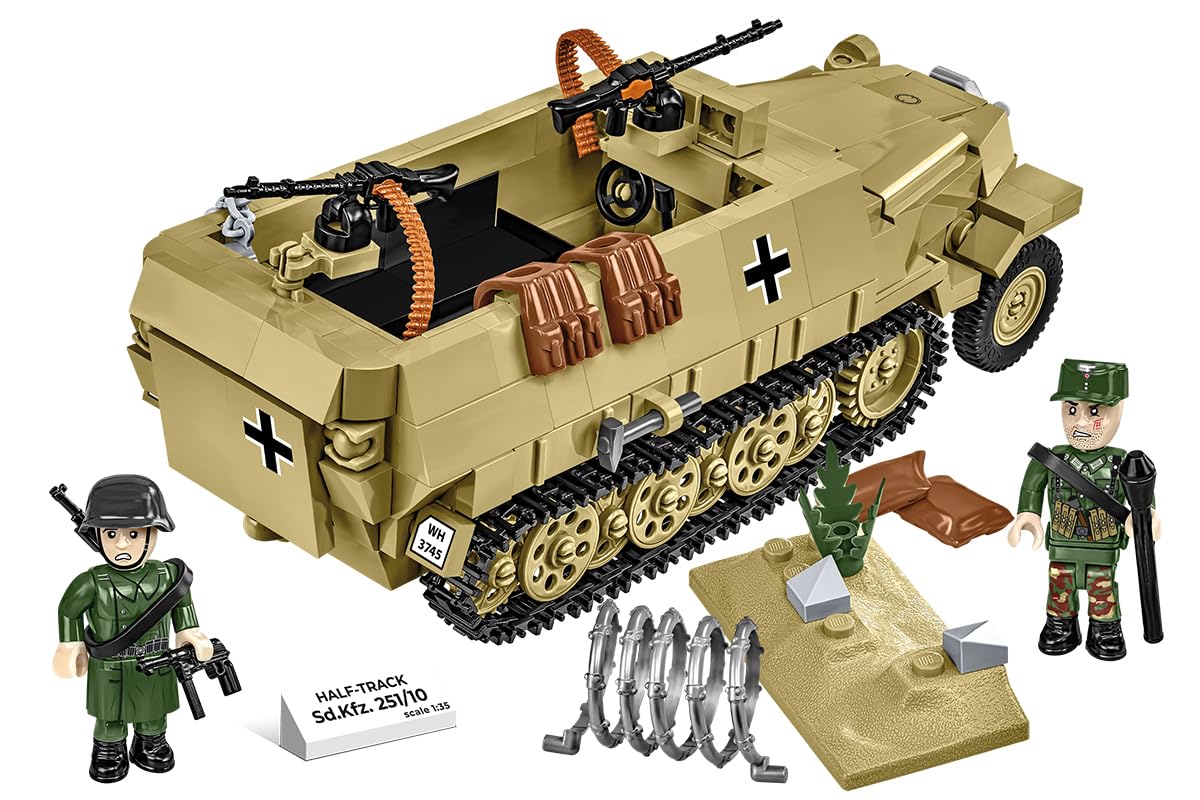 Cobi Historical Collection World War II 3130 Half Track SD.Kfz 3130