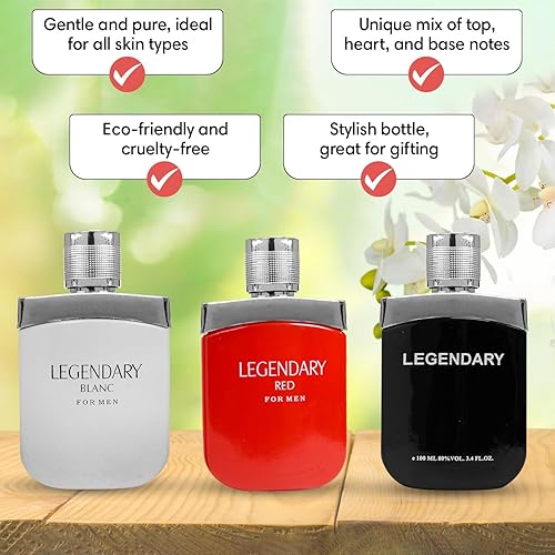 Miniatura 8 de Fragancia de gama alta para hombre, juego de regalo de colonia para hombres, juego de regalo de fragancia masculina para hombres, 3.4 onzas líquidas