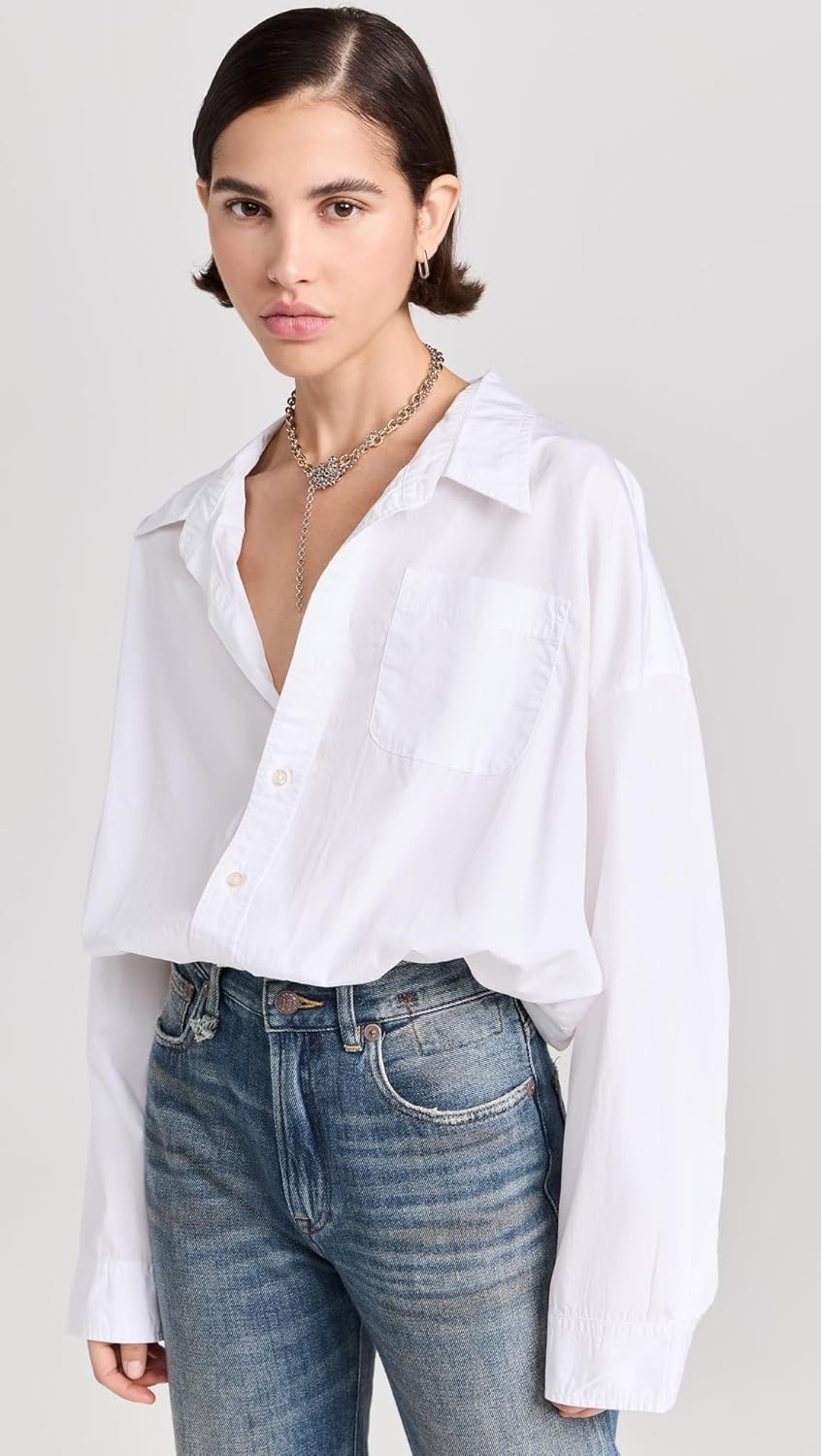R13 Women's Crossover Bubble Shirt - Image 2