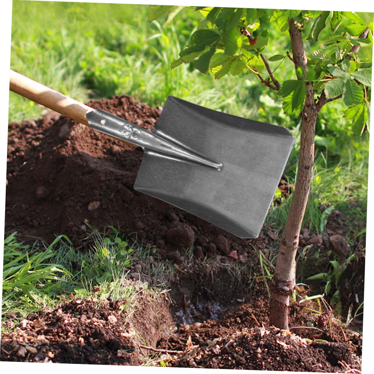 Stahl Gartenschaufelkopf Praktische Ersatzlösung für Jäten und Pflanzen