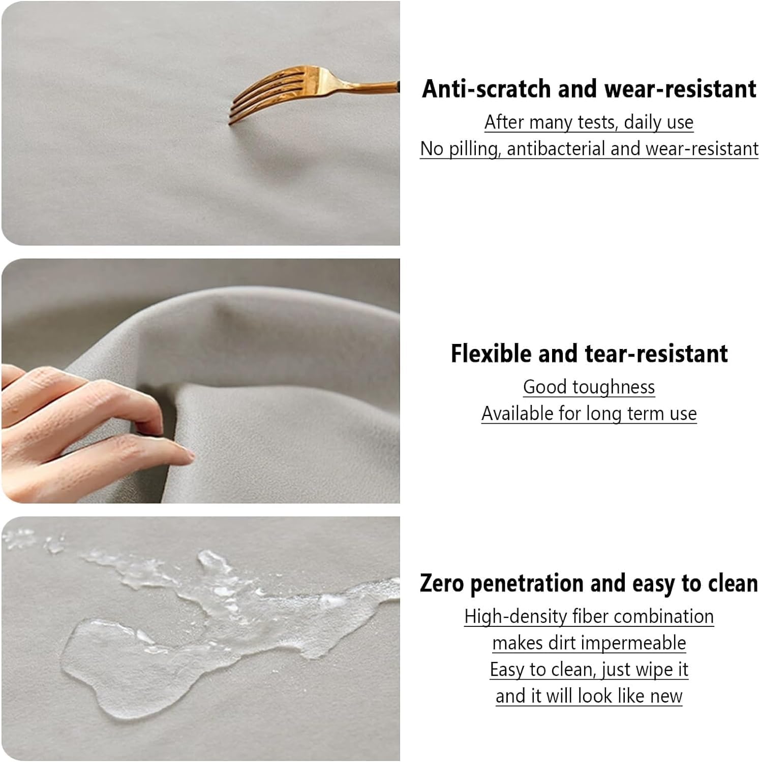 Leisure Rocking Chair and Footstool Set,Modern Living Room Rocking Chair with Cushion,Bedroom Breathable Sofa Lounger with Legrest,Comfortable Garden Rocking Chair with Armres,Light Blue,One