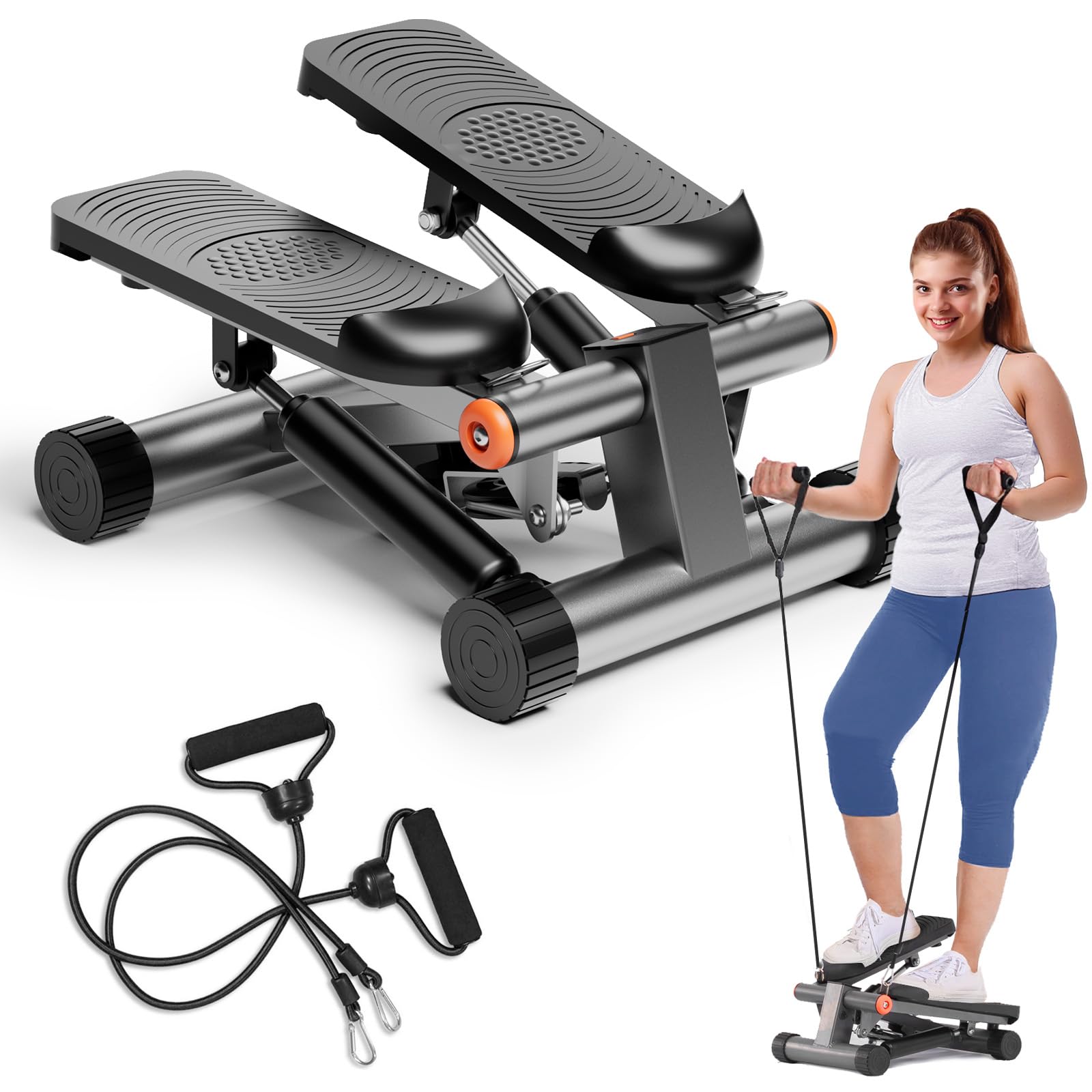Quiet Home Cardio Equipment MEE GOO Quiet Adjustable Resistance Stair ...