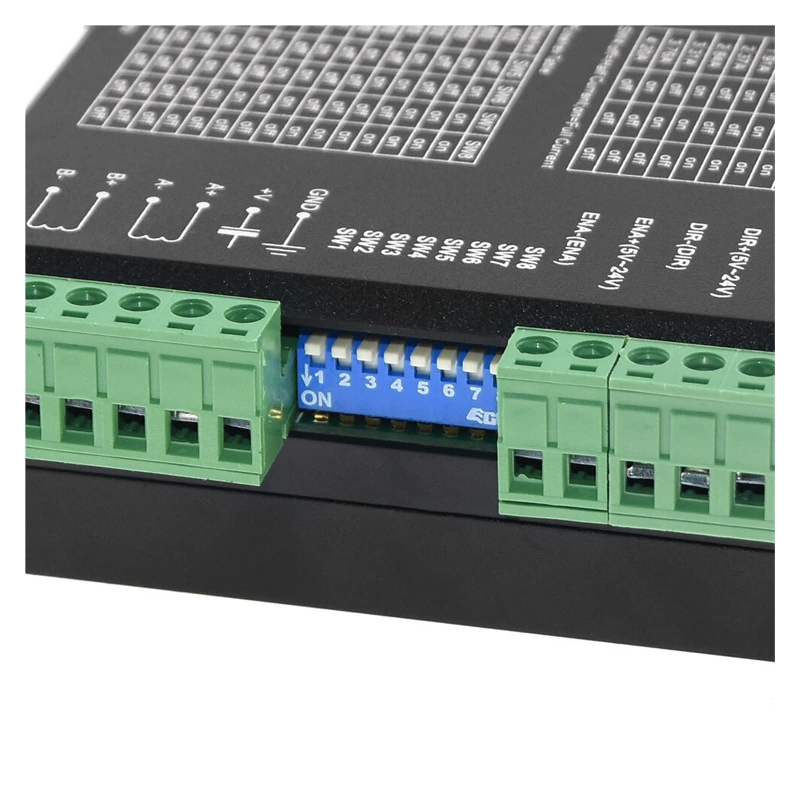 Dm542 El controlador Digital Motor 4.2a es adecuado for el motor paso a 42/57 Cnc Máquina de grabado NEMA17 / 23 Controlador en lugar TB6600 Automatización industrial(5pcs)