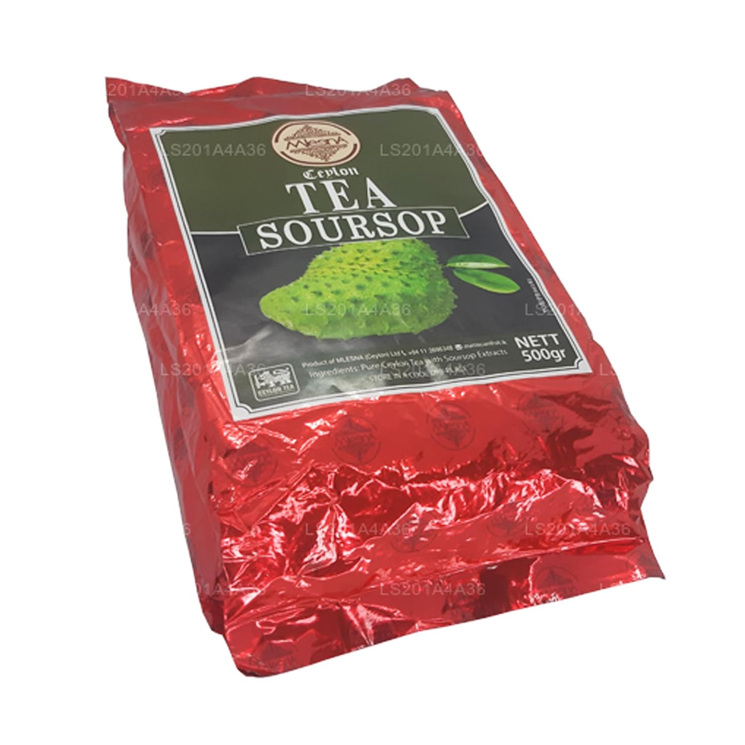 Mlesna pure Ceylon tea - Natural flavored Soursop black tea 500g (17.63oz)
