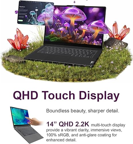 Miniatura 3 de Lenovo IdeaPad - Laptop con pantalla táctil 2.2K QHD 2 en 1 de 14 pulgadas | Procesador AMD Ryzen 7 | Win 11 | 16 GB de RAM | SSD PCIe de 1 TB |