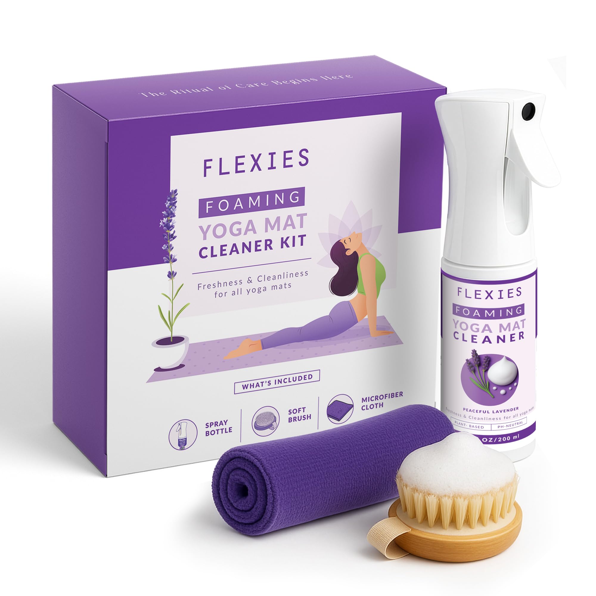 Cleaning Spray for Yoga Block set product research image