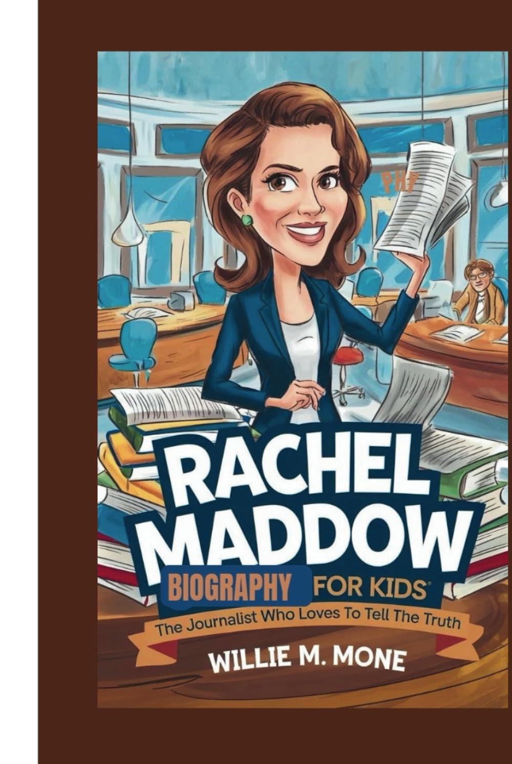 Rachel Maddow biographie pour enfants et adolescents livre sur l'histoire du journalisme