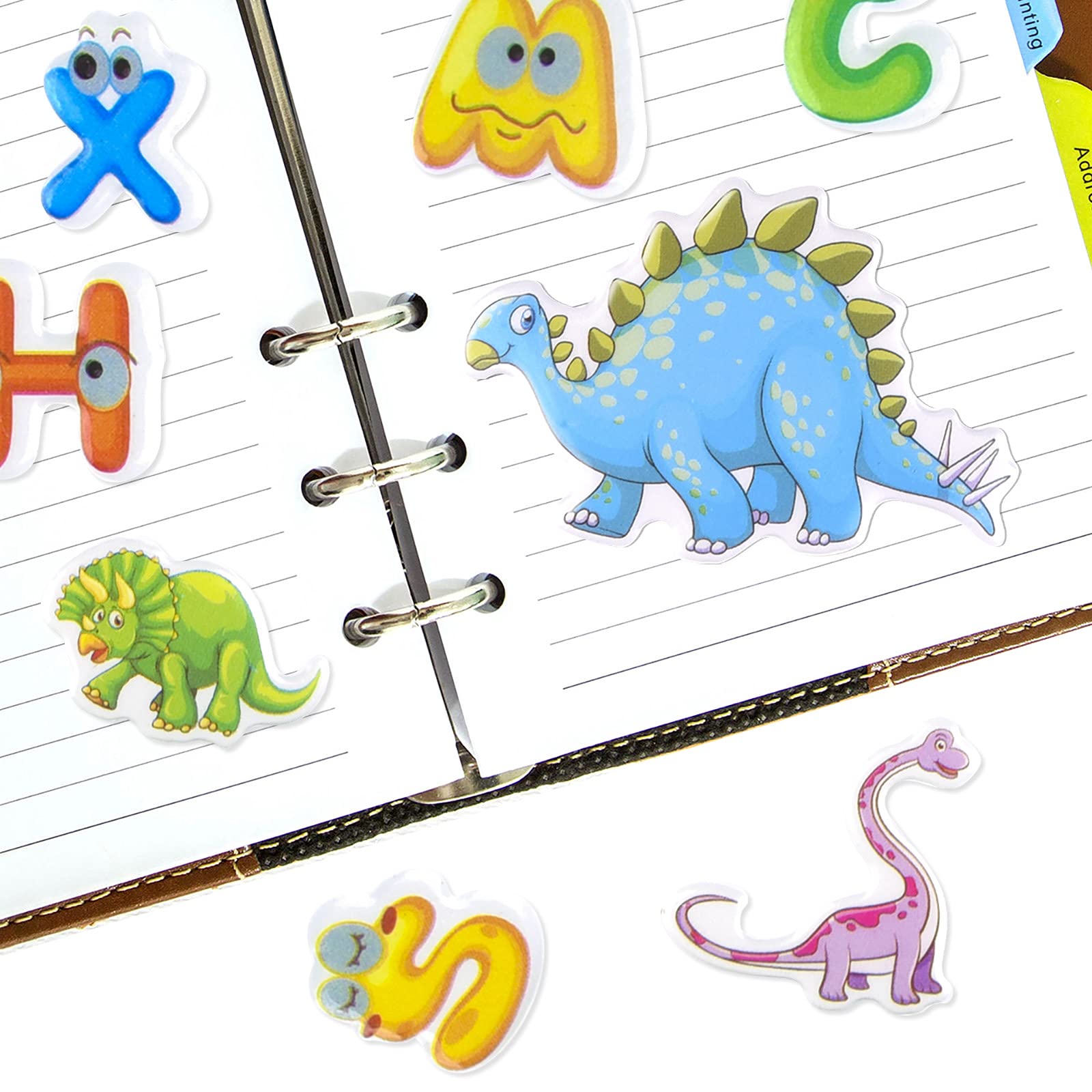 Tuparka 1000+ 3D Puffy Stickers - 40 Different Sheets for Kids Scrapbooking, Bullet Journals