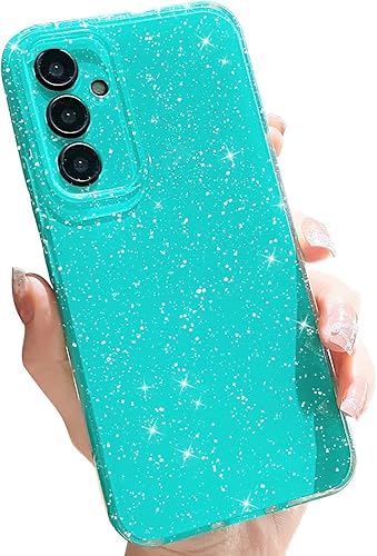 Finyosee Funda compatible con Samsung Galaxy S24, bonito color neón brillante, brillante, delgada, delgada, a prueba de golpes, de silicona, para