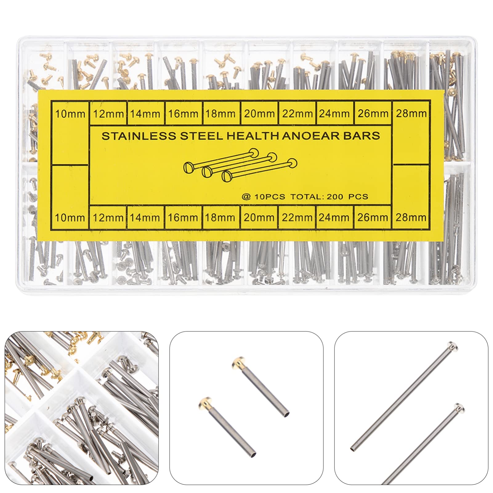 Kit 30 Punte Per Rimozione Cinturini Orologi - Strumento Professionale Per Sostituire Bracciali E Perni