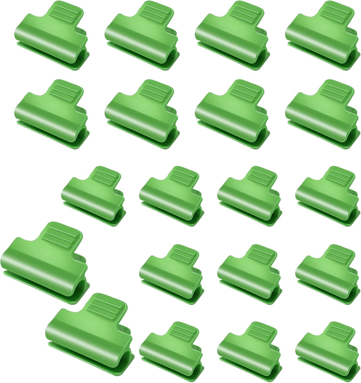 20Pcs Greenhouse Clamps,Plant Clips,Film Row Cover Netting Tunnel Hoop