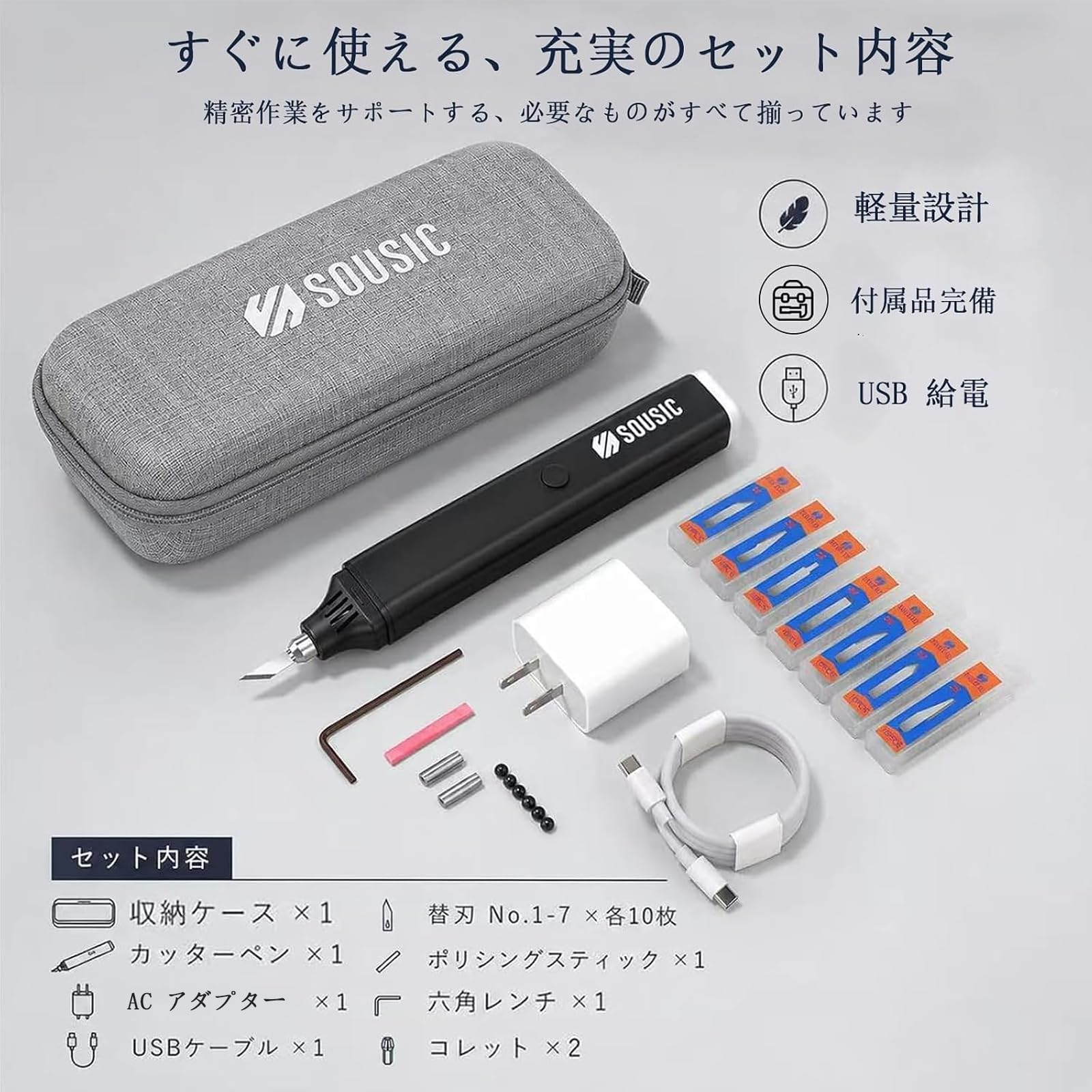 Amazon.co.jp: 【2026 ニューモデル 45W 高出力】2in1 超音波カッター