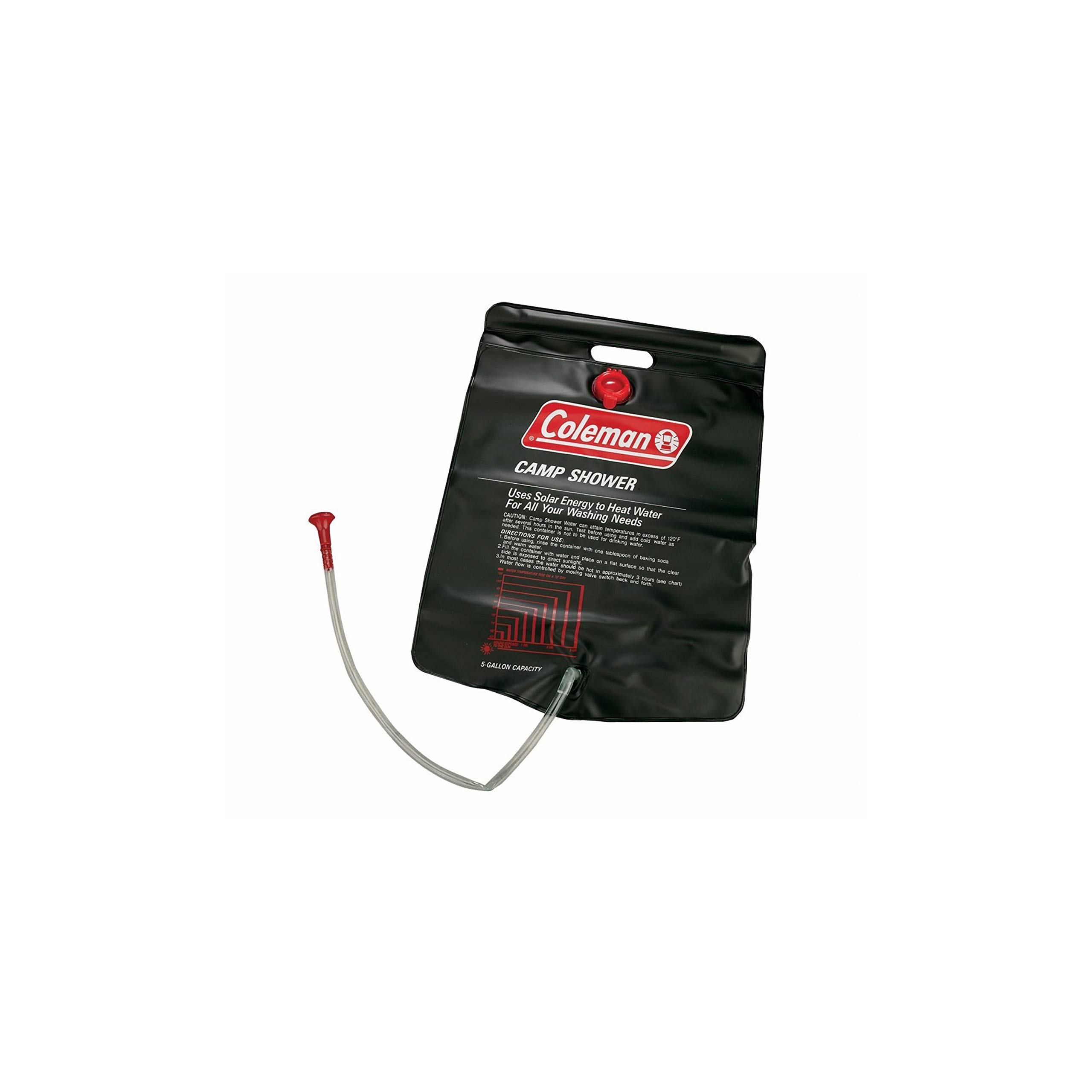 coleman shower bag