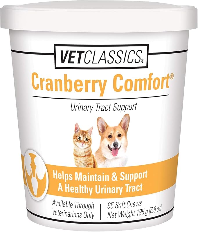 Suplemento Fitoterápico de Cranberry para Cães e Gatos Vet Classics – 65 unidades