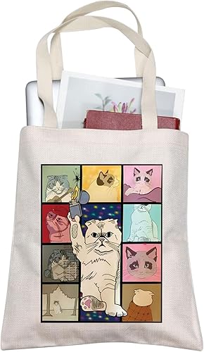 TOBGBE Bolsa de lona de viaje estética de música para cantante, cubierta de álbum, mercancía de regalo para los amantes de la música