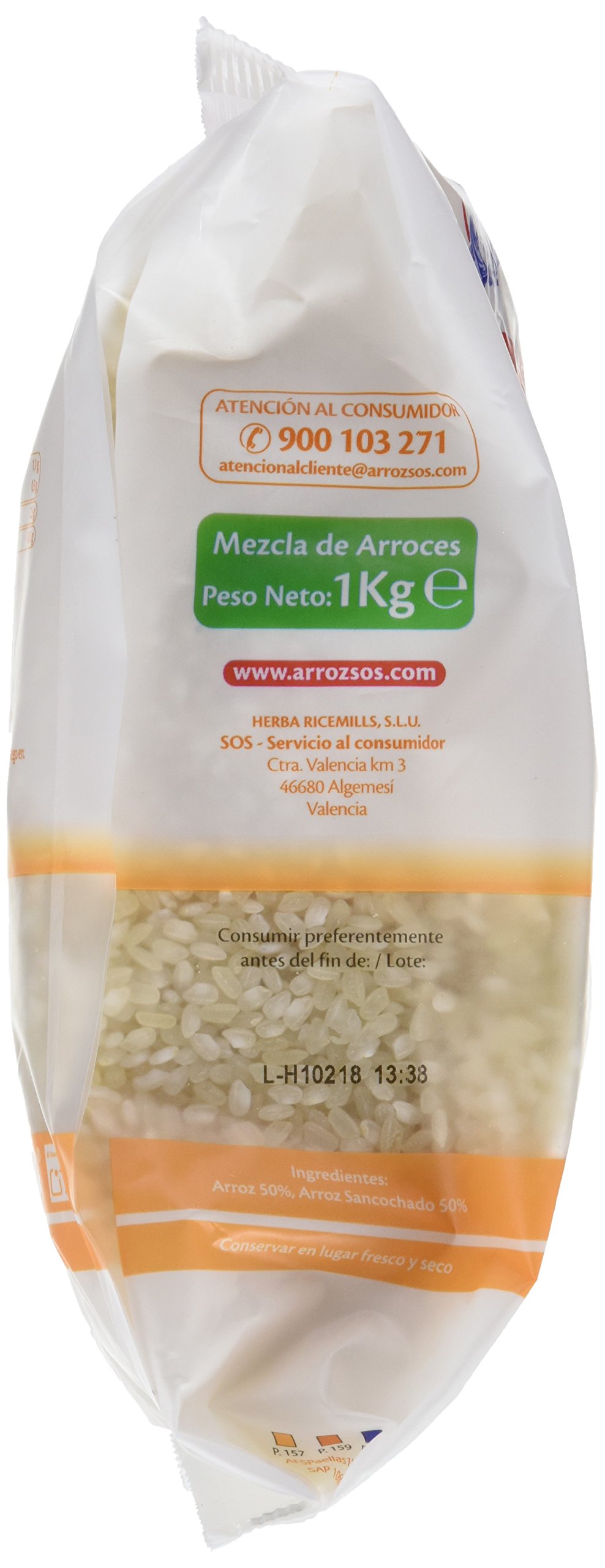 Arroz SOS Especial Paellas 1 Kg - [Pack De 10] - Total 10 Kg — view 3