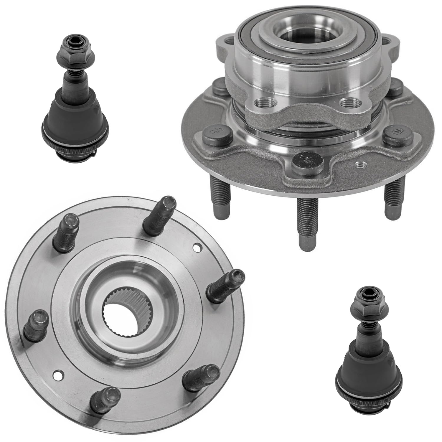 Detroit Axle - 4WD Front Suspension Kit for 19-26 Chevy Silverado 1500
