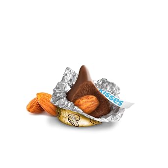 HERSHEY'S KISSES Milk Chocolate with Almonds Candy Party Pack, 32 oz