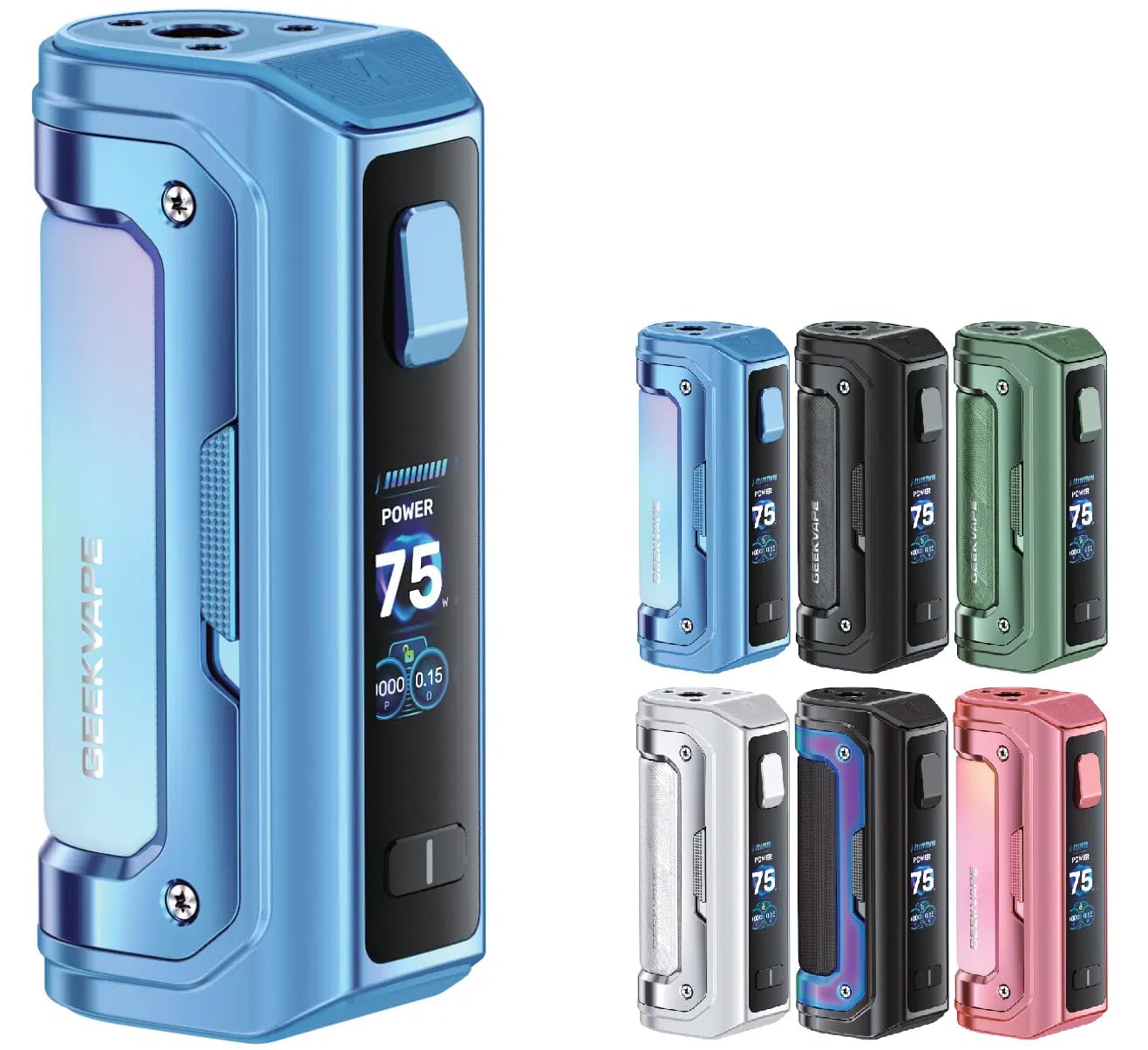 Amazon | ギークベイプ Aegis Mini 5 Box Mod 3200mAh 最大100W出力