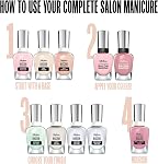 Sally Hansen - Beautifiants de manucure de salon complets, Top Coats, 14.7 ml (emballage de 1)