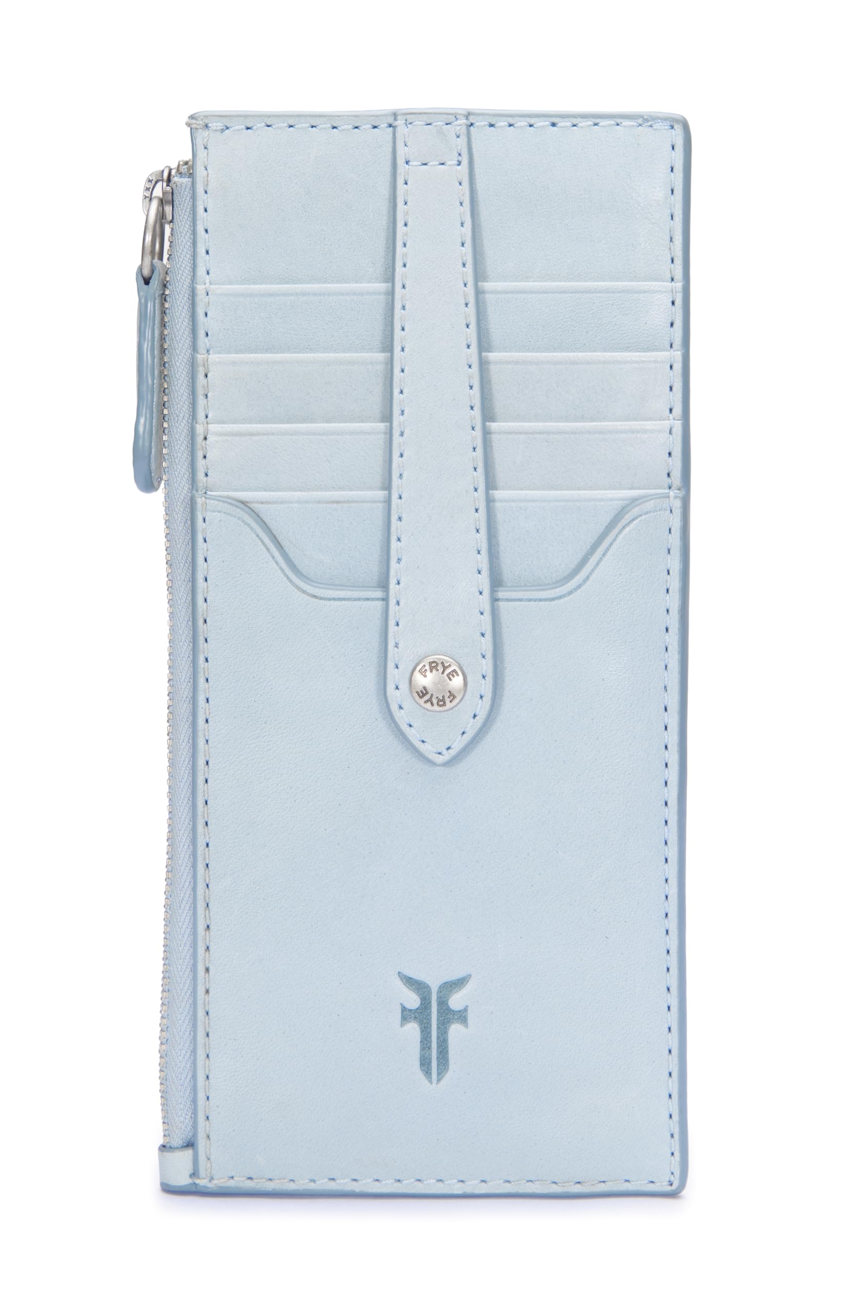 Frye Women's Melissa Snap Card Wallet Light Sky One Size