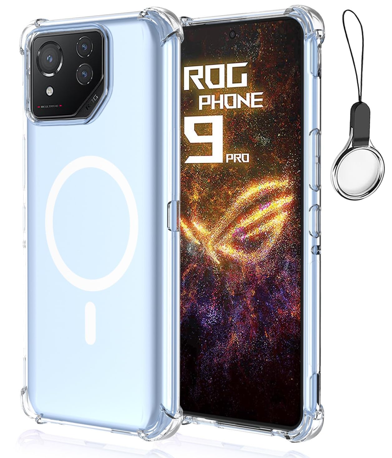 Amazon.co.jp: ASUS ROG Phone 9 / 9 Pro 対応 MagSafe ケース