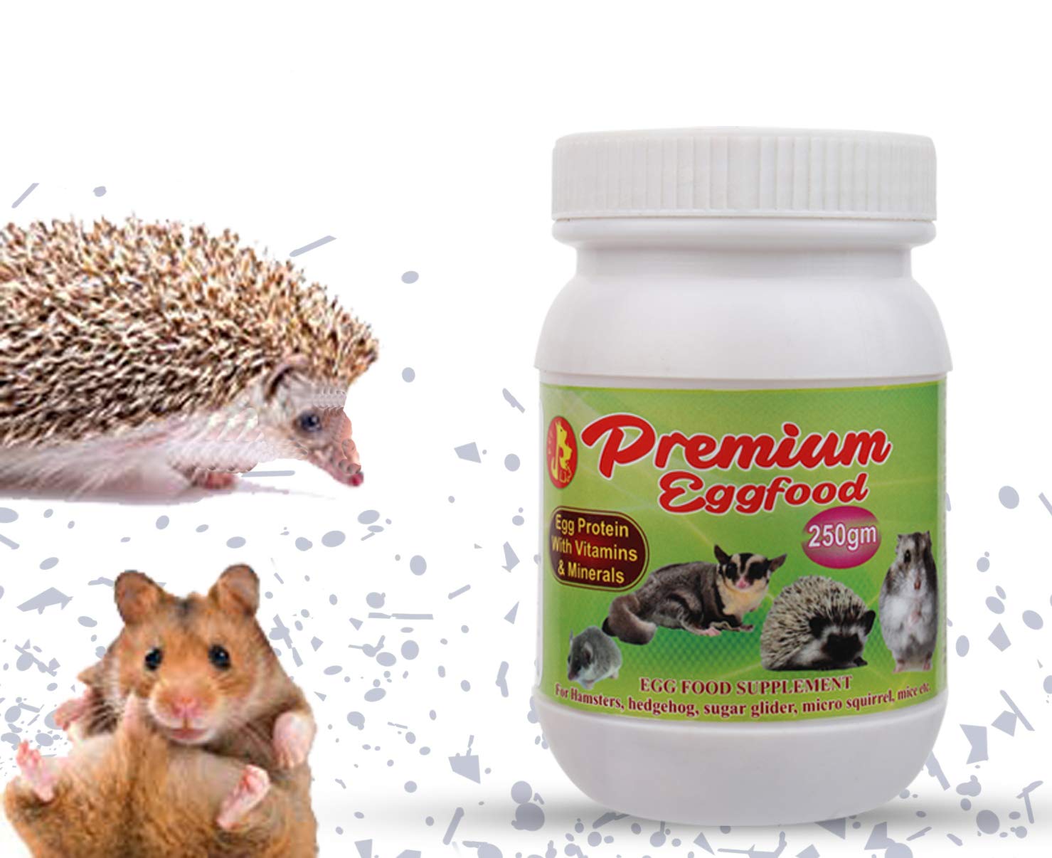 All Life Stages (Pci) Egg Food ||Designed For Hamster, Sugar Glider, Hedgehog, Mice, Micro Squirrel ||Provide Essential Vitamins, Minerals And Nutrients ||250Grm